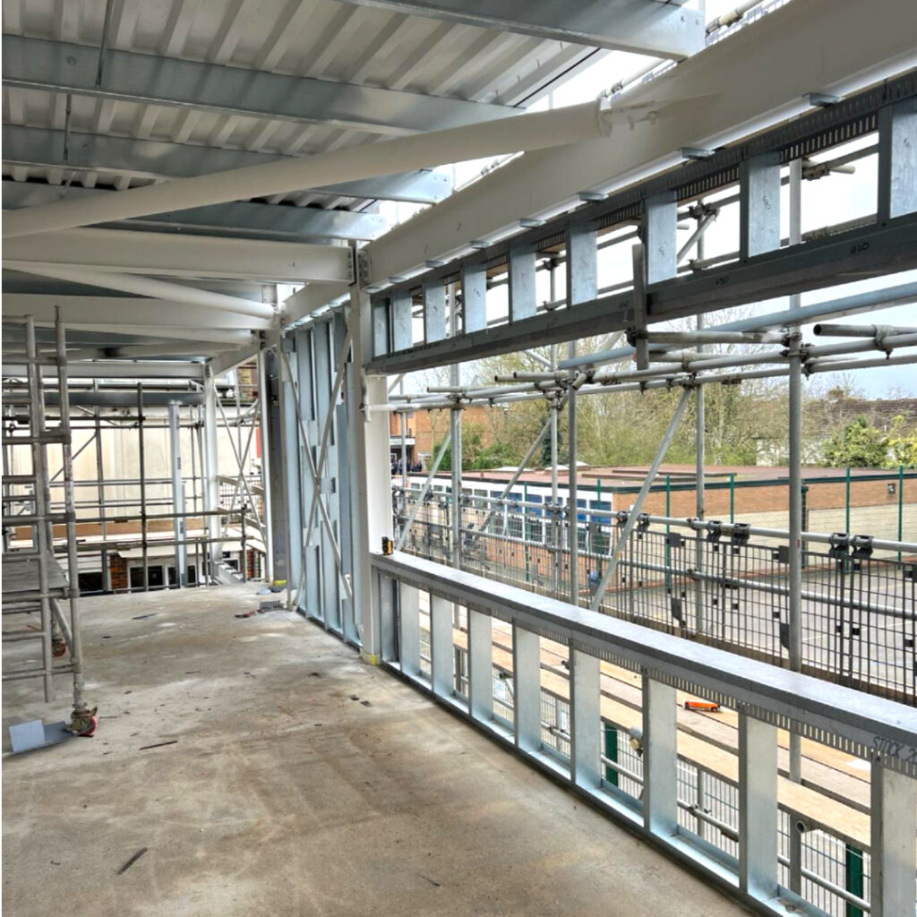 steel frame system metsec drylining