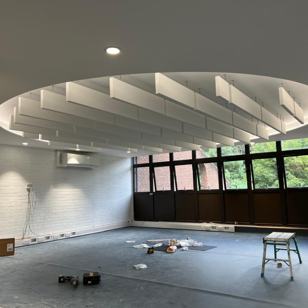 coffered ceiling detail